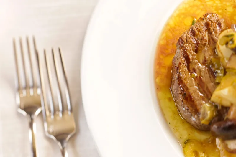 Rindsfilet an Sauce